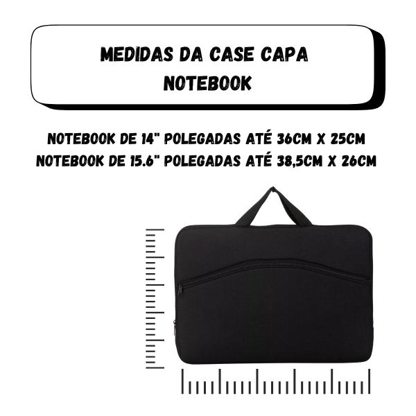 Imagem de Kit Maleta Case Protetora para Notebook de 14'' Polegadas com Teclado e Mouse com Fio