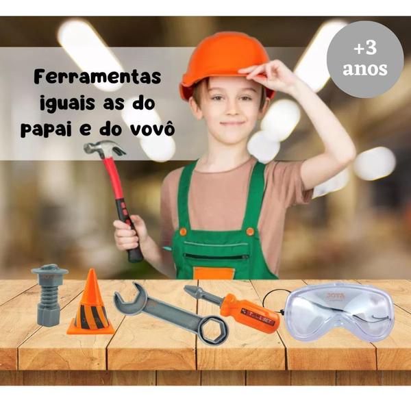 Kit Maleta de Ferramentas de Brinquedo Infantil 17 peças 3888 - Pica Pau Imagem de Kit Maleta de Ferramentas de Brinquedo Infantil 17 peças 3888 - Pica Pau