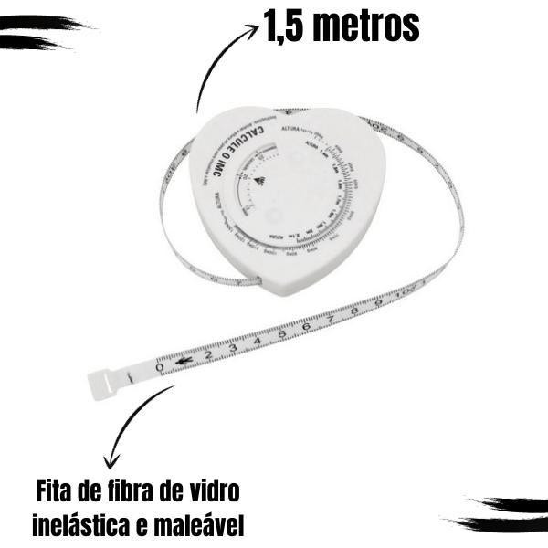 Imagem de Kit Maleta Fisioterapia Lisa Goniômetro Pequeno Grande Martelo Buck Adipômetro Incoterm