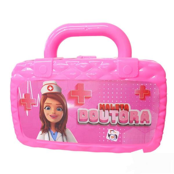 Imagem de Kit Maleta Medico Enfermagem Doutora Brinquedo Infantil - PICA PAU