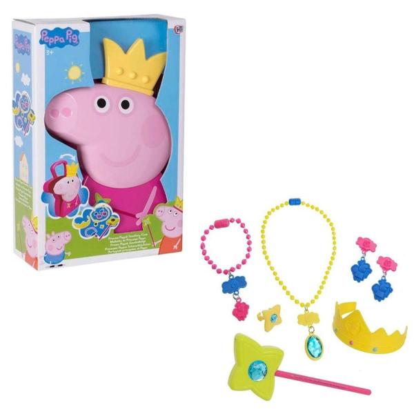 Imagem de Kit Maleta Peppa Pig Jóias Brinquedo Infantil