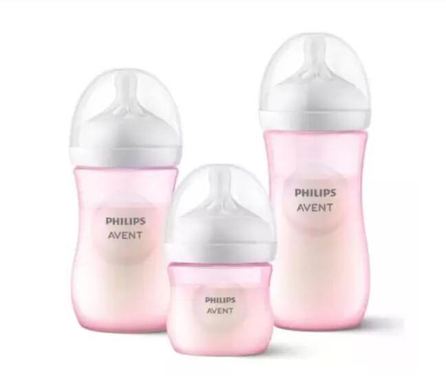 Imagem de Kit mamadeira petala 125ml+ 260ml e 330ml  scd838/28 - avent 