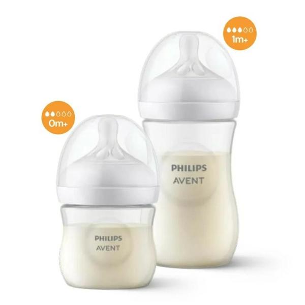 Imagem de Kit Mamadeira Pétala 125ml + 260ml Philips Avent