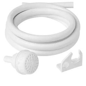 Kit mangueira para ducha chuveirinho 2,1m - Sintex - Lorenzetti Imagem de Kit mangueira para ducha chuveirinho 2,1m - Sintex