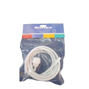 Kit mangueira para ducha chuveirinho 2,1m - Sintex - Lorenzetti Imagem de Kit mangueira para ducha chuveirinho 2,1m - Sintex