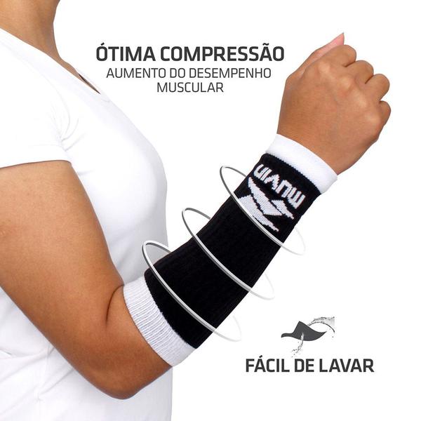 Kit Manguito Volei + Joelheira Acolchoada - Joelheira elástica para volei - TALBRIN Imagem de Kit Manguito Volei + Joelheira Acolchoada - Joelheira elástica para volei