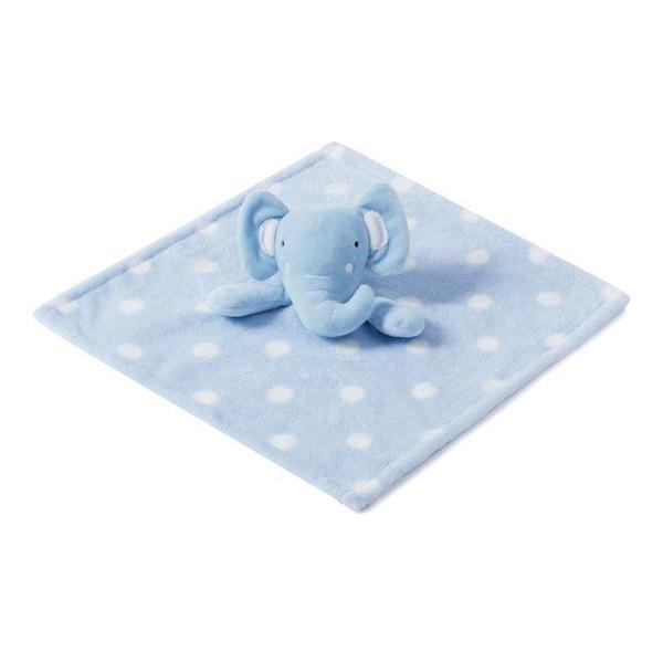 Kit Manta Pipoquinha + Naninha Elefante Baby Loani Imagem de Kit Manta Pipoquinha + Naninha Elefante Baby Loani