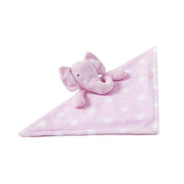 Kit Manta Pipoquinha + Naninha Elefante Baby Loani Imagem de Kit Manta Pipoquinha + Naninha Elefante Baby Loani