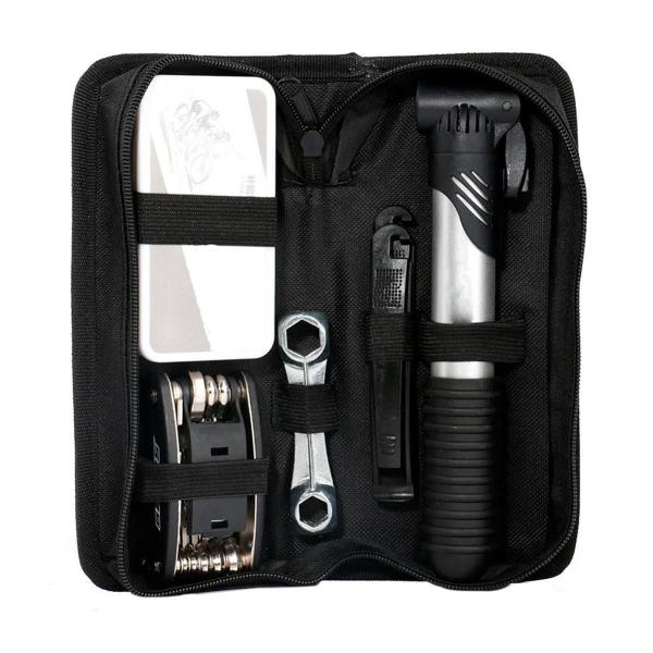 Kit Manutenção Bike Tsw 22x9,5x6,5cm Preto - Bivena Imagem de Kit Manutenção Bike Tsw 22x9,5x6,5cm Preto