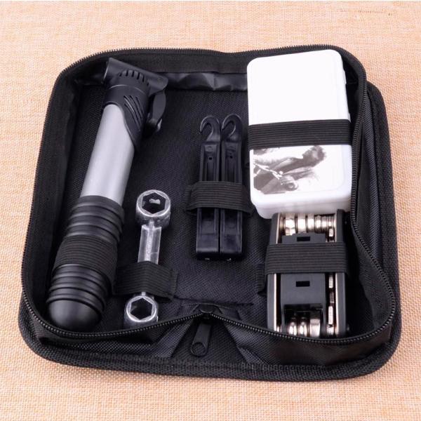 Kit Manutenção Bike Tsw 22x9,5x6,5cm Preto - Bivena Imagem de Kit Manutenção Bike Tsw 22x9,5x6,5cm Preto