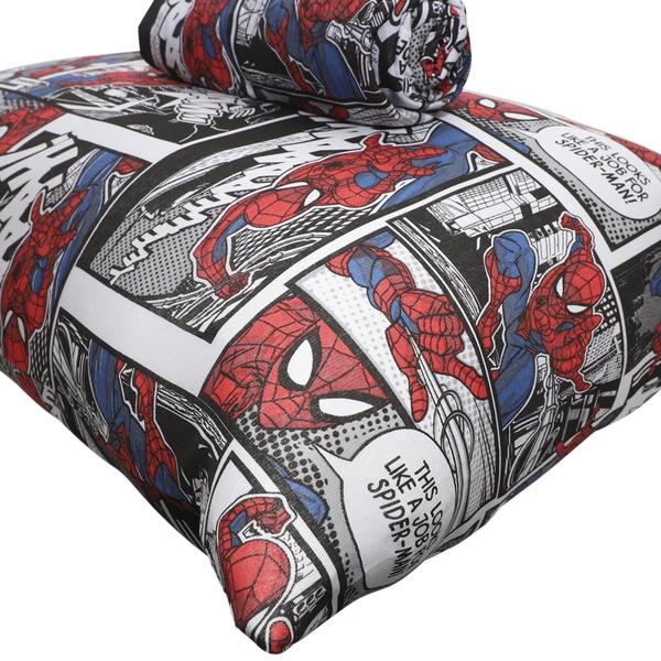 Imagem de Kit Marvel 2 Jogos Cama Homem Aranha + Vingadores Solteiro