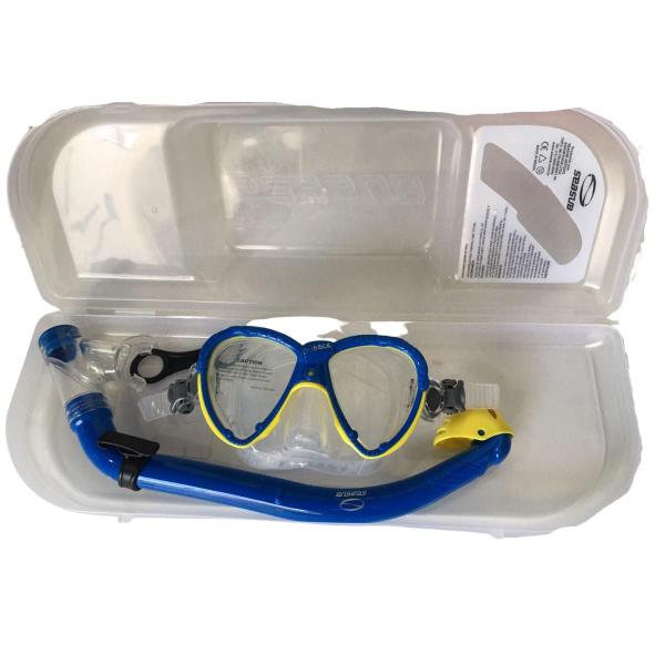 Imagem de Kit Mascara e Snorkel infantil Bubble Seasub 