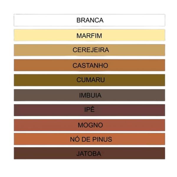 Imagem de Kit Massa F12 Viapol Para Calafetação de Madeira + Celuloide + Lixa Massa 150