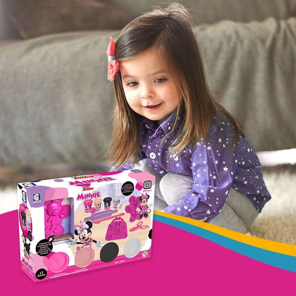 Imagem de Kit Massinha de Modelar Infantil Disney Minnie 2693 Cotiplás