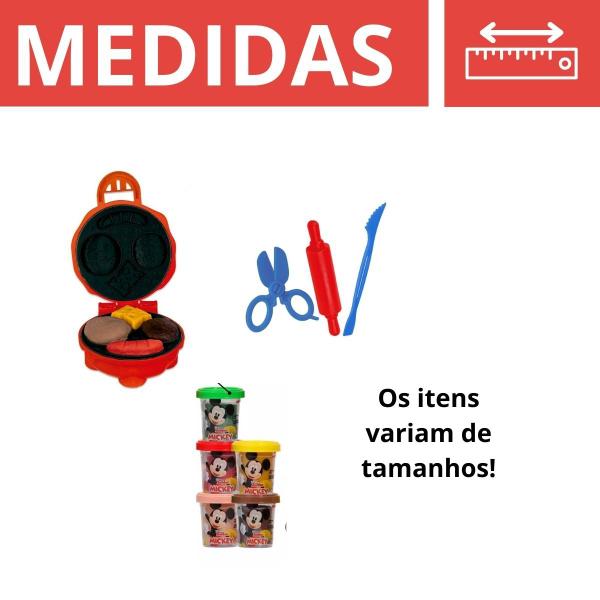 Kit Massinha Mickey Sanduicheira C/ Acess. Disney Junior Brinquedo Infantil - Cotiplás Imagem de Kit Massinha Mickey Sanduicheira C/ Acess. Disney Junior Brinquedo Infantil - Cotiplás