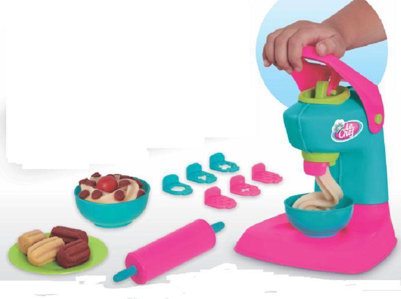 Imagem de Kit Massinha Modelar com Máquina Le Chef + Aces - Usual - USUAL PLASTIC