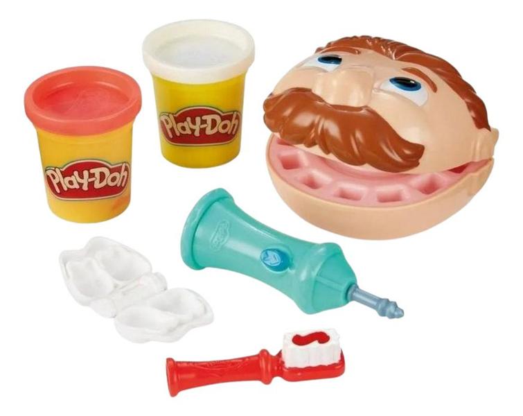 Imagem de Kit Massinha Play Doh Brincando De Dentista - Hasbro E4919