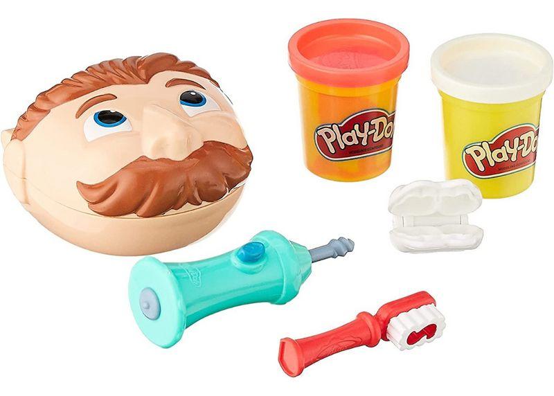 Imagem de Kit Massinha Play Doh Brincando De Dentista - Hasbro E4919