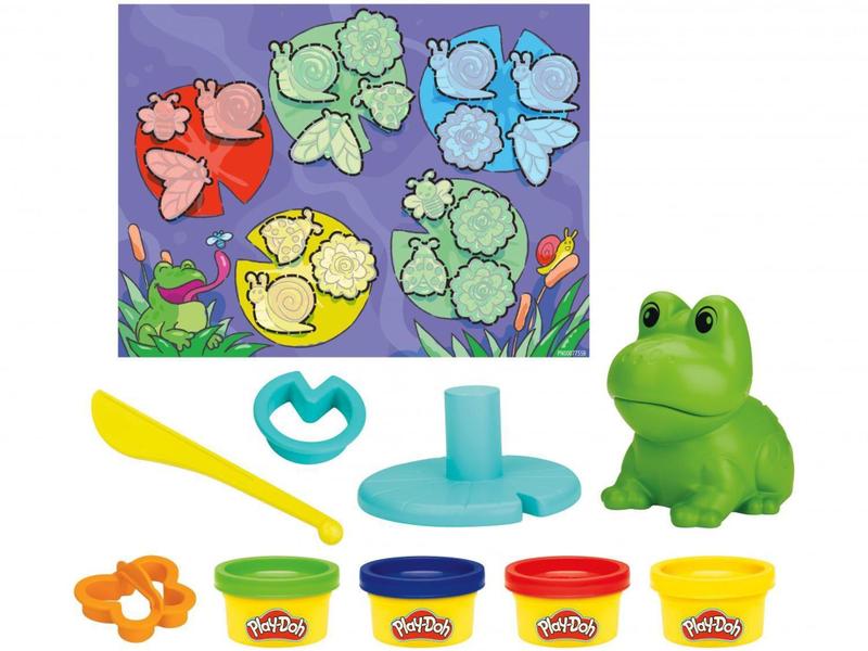 Imagem de Kit Massinha Play-Doh Um Dia na Lagoa Hasbro - com Acessórios