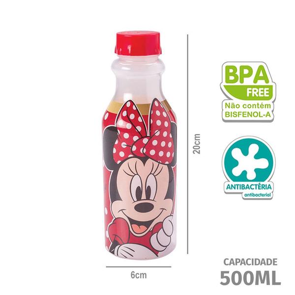 Imagem de Kit Máster Hora do Lanche Garrafa 500ml, Shakeira 580ml, Caneca 360ml, e Sanduicheira