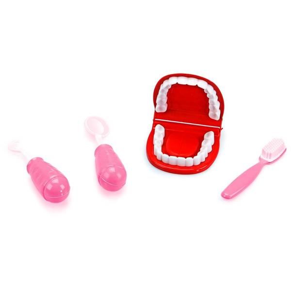 Imagem de Kit Médico Brincando De Dentista Kit Com Maleta - Paki Plast