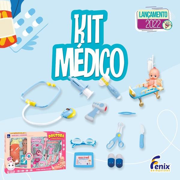 Imagem de Kit  Médico Educacional - Pequenos Doutores Luzes e Som - Maral