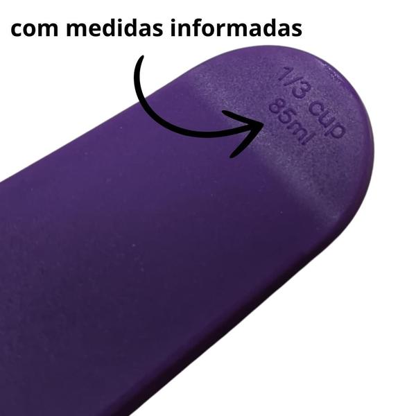 Imagem de Kit Medidor Colorido 8 Peças 123Útil