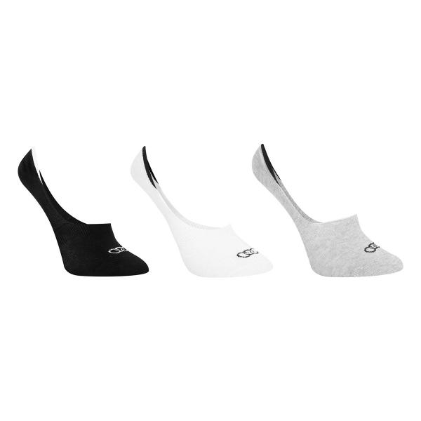 Kit Meia Olympikus Cano Invisível Ultra c/ 3 Pares Feminina Kit Meia Olympikus Cano Invisível Ultra c/ 3 Pares Feminina