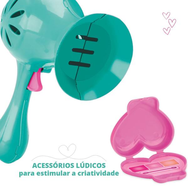 Imagem de Kit Menina Camarim Fashion Salão Brinquedo Com 2 Peças Samba