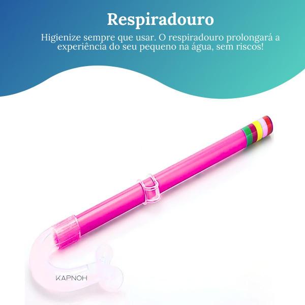 Imagem de Kit Mergulho Infantil Com 3 Peças Pé De Pato Entrega Já