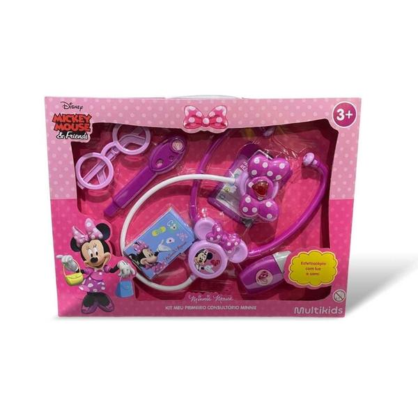 Kit Meu Primeiro Consultório Minnie Multikids Com Som BR2183 Imagem de Kit Meu Primeiro Consultório Minnie Multikids Com Som BR2183