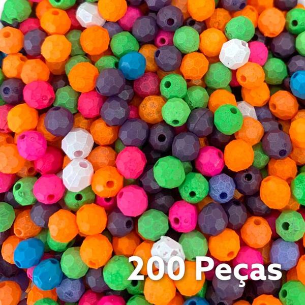 Imagem de Kit Miçanga Infantil Para Pulseira Com 1.000 Peças + Fio