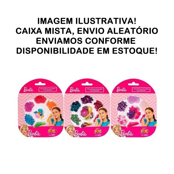 Imagem de Kit Miçangas Bijuterias Barbie Colares Pérolas - Fun Divirta