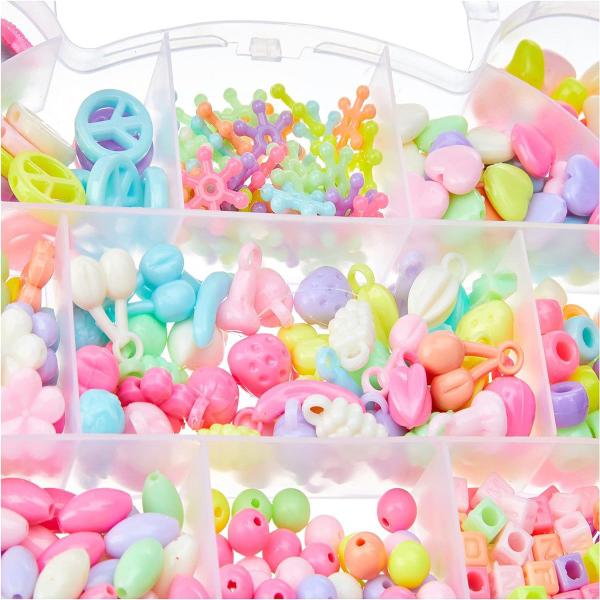 Kit Micangas Infantil Coloridas Montar Pulseiras 350 pecas - LANMAX Imagem de Kit Micangas Infantil Coloridas Montar Pulseiras 350 pecas