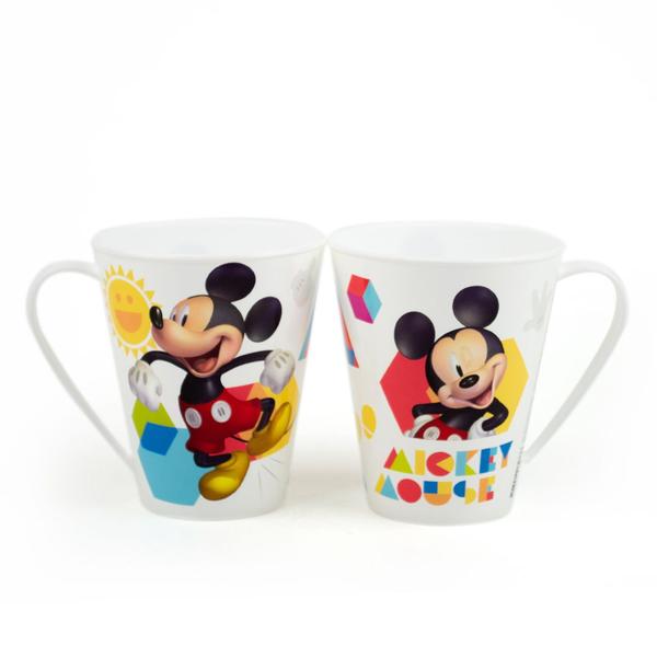 Imagem de Kit Mickey, Garrafinha Infantil 500ml Retrô, Caneca Infantil 360ml , e Sanduicheira infantil Plasútil