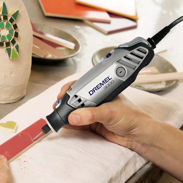 Imagem de Kit Micro Rétifica Dremel 3000 120W + 36 Acessorios 