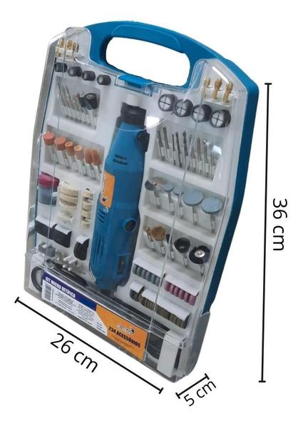 Imagem de Kit Micro Retífica Importway 234 Acessórios Iwkmr234