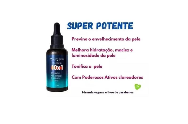 Imagem de Kit Microagulhamento Dermaroller + Serum Facial 10 Em 1