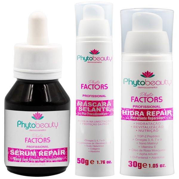 Imagem de Kit Microagulhamento Facial Phytobeauty 3 produtos