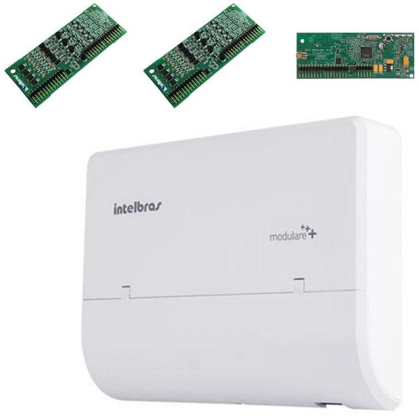 Imagem de Kit Microcentral Modulare Mais 2X12 Com Placa Dect Intelbras Homologação: 1001903229