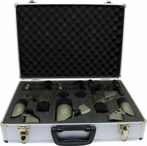 Imagem de Kit Microfone Bateria Com 7 Microfones E Case Sxds7 Csr