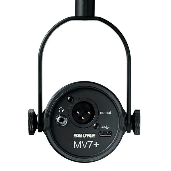 Imagem de Kit Microfone Digital Shure MV7+-K com Suporte Mesa Articulado