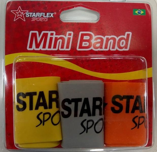 Imagem de Kit Mini Band (Fraco / Médio / Forte) - Starflex