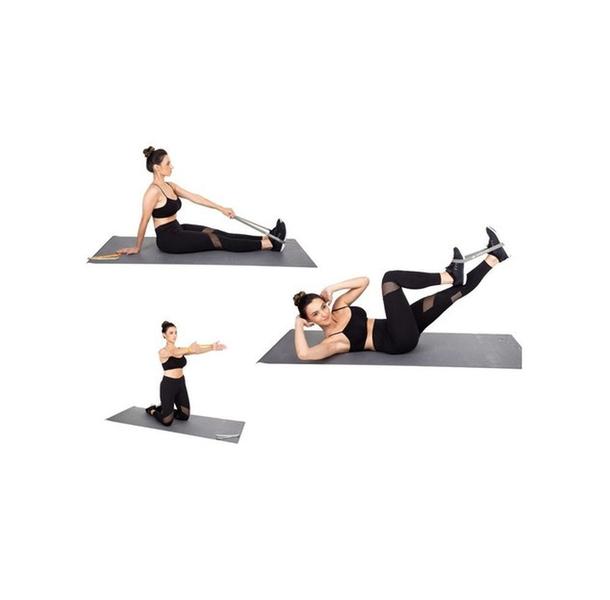 Imagem de Kit Mini Band Pilates 3 Mini Faixas de Exercício Elástica Vollo