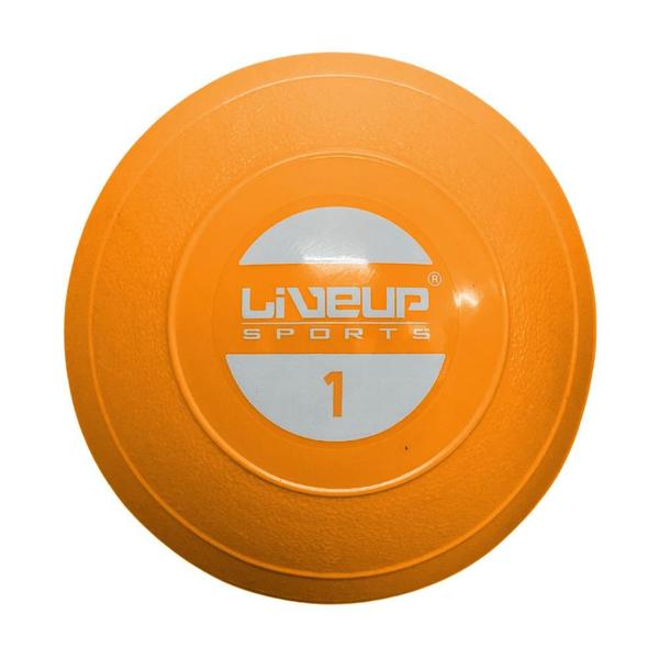 Imagem de Kit Mini Bola de Peso para Exercicios 0,5g, 1kg, 2kg e 3kg Liveup  Liveup Sports 