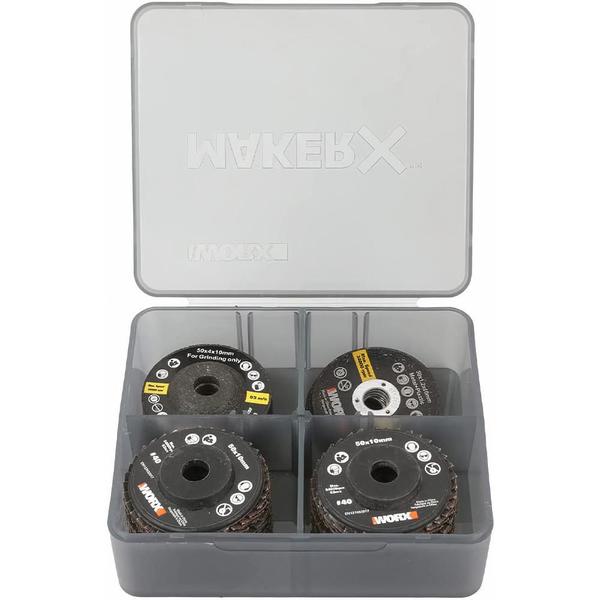 Imagem de Kit Mini Discos de Lixa Abrasivos e de Corte WA7213 WORX