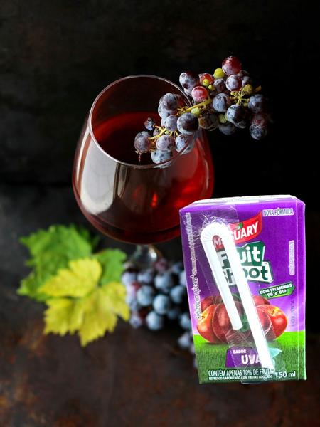 Imagem de Kit Mini Suco de Uva Fruit Shoot sem corante 150 Ml- CX 20un