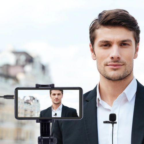 Kit Mini Tripé Suporte Steadicam para Celular Microfone Lapela Gravação Vídeo Filmagem - CJR Imagem de Kit Mini Tripé Suporte Steadicam para Celular Microfone Lapela Gravação Vídeo Filmagem