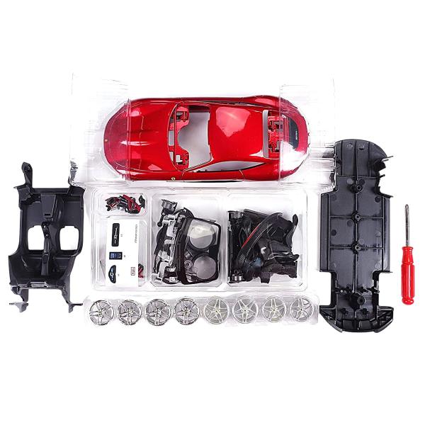 Imagem de Kit Miniatura Carro Para Montar Ferrari Roma 1/24 Vermelho Maisto 39139