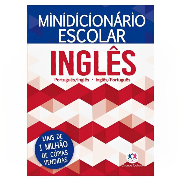 Imagem de Kit Minidicionário Escolar: Língua Portuguesa + Tradução Inglês-Português